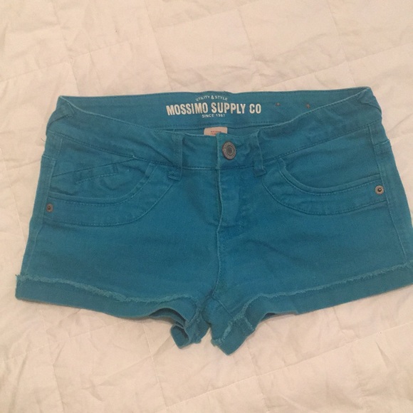 Turquoise Shorts - Picture 2 of 5